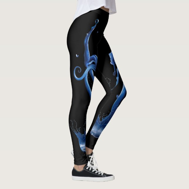 Leggering av Stänk yoga Leggings (Höger)