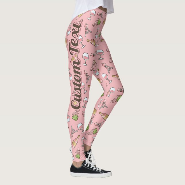 Leggering ro Vin Mönster Leggings (Höger)