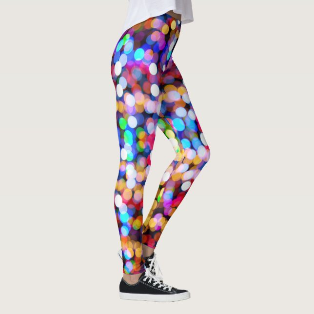 Leggeringar av Bright Party Ljus Leggings (Höger)