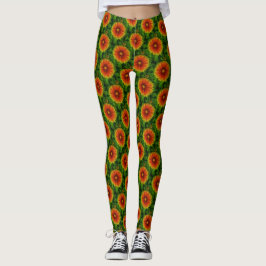 Leggeringar av ’Cheery Solros’ Leggings