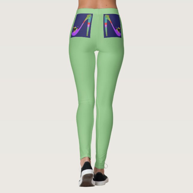 Leggeringar av hög Logotyp i Mors dag Leggings (Baksida)