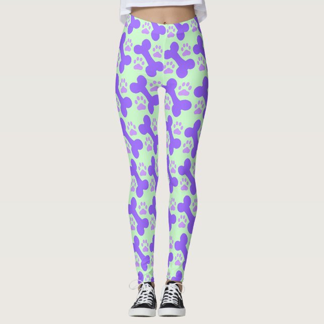 Leggeringar av hund Bone & Tass Leggings (Framsida)