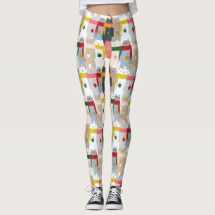 Leggeringar av kutbjörn Mönster Leggings