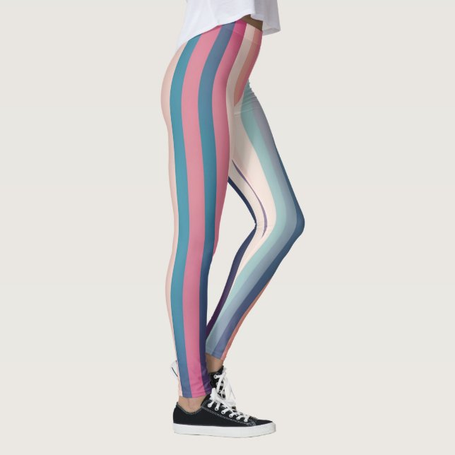 Leggeringar av övertonad Rand Leggings (Höger)