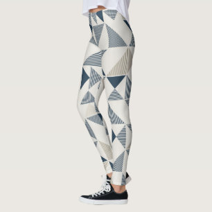 Leggeringar i Abstrac färg Leggings