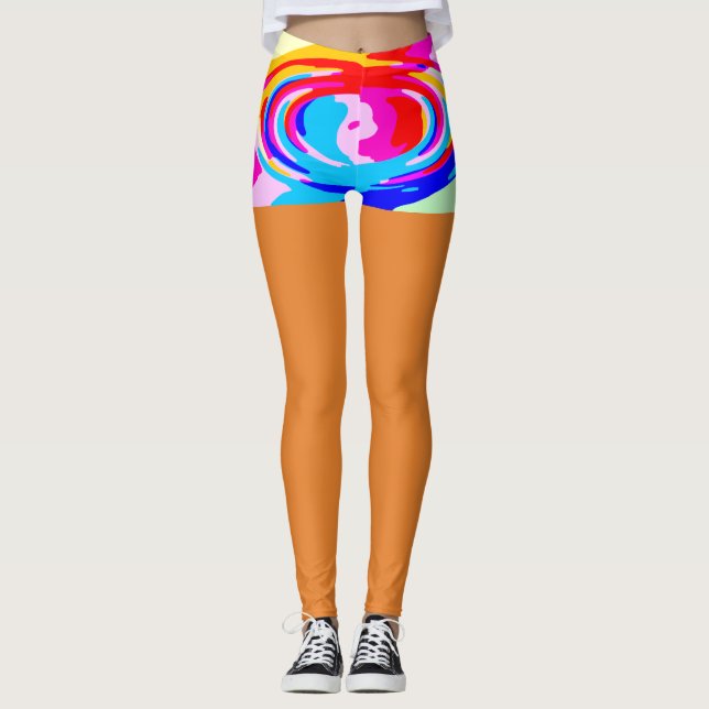 Leggeringar/kort, effekt leggings (Framsida)