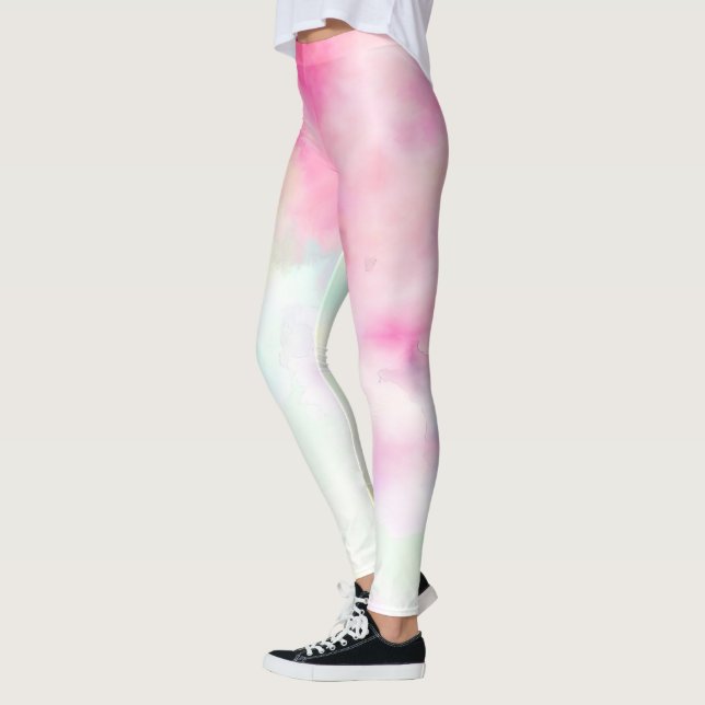 Leggeringar/vattenfärg Leggings (Vänster)