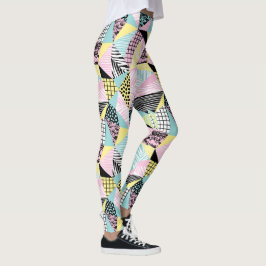 Leggerna abstrakt Mönster Leggings