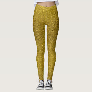 Leggerna guld färg leggings