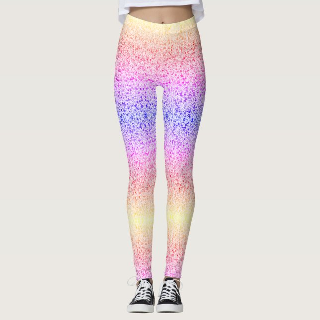 Leggerna snyggt glitter leggings (Framsida)