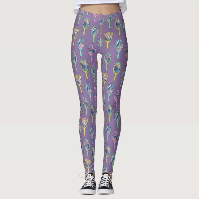 Leggerna spegel spegel leggings (Framsida)