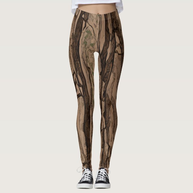 Legging Camo Madera - Diseño y Estilo Único (Framsida)