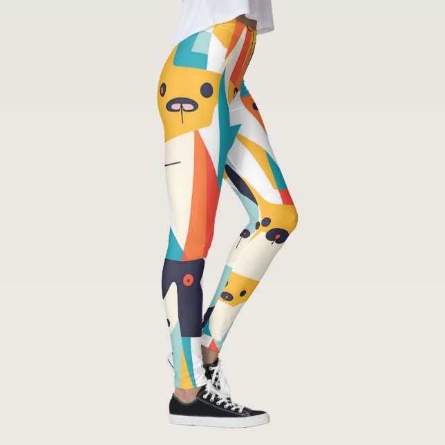 legging dogs style picasso (Höger)