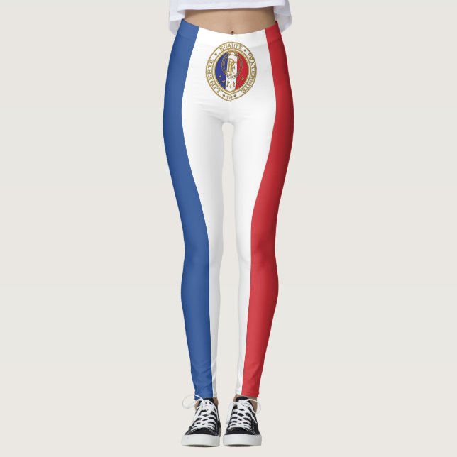 legging drapeau france laïcité (Framsida)