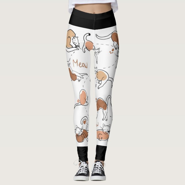 Legging Gatos 2 (Framsida)