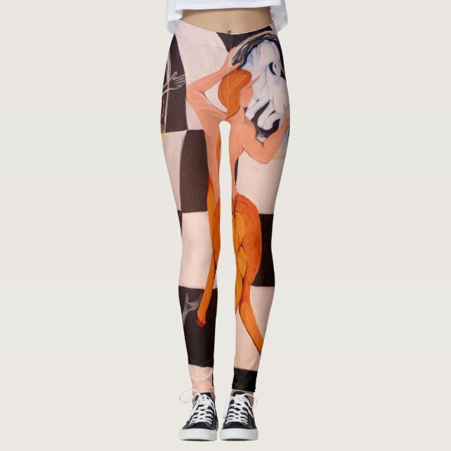Legging: Introduction of a Psychic World Leggings (Framsida)