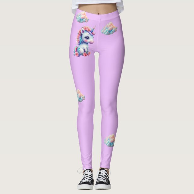 legging licorne et nuages (Framsida)