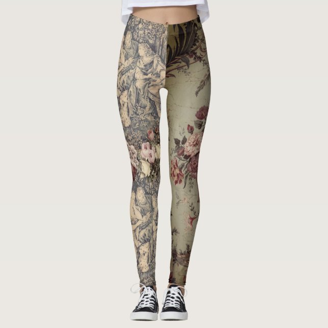 legging toile de jouy (Framsida)
