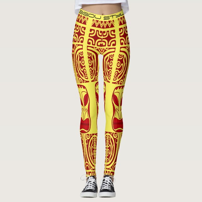 Legging Tribal Tatoo (Framsida)