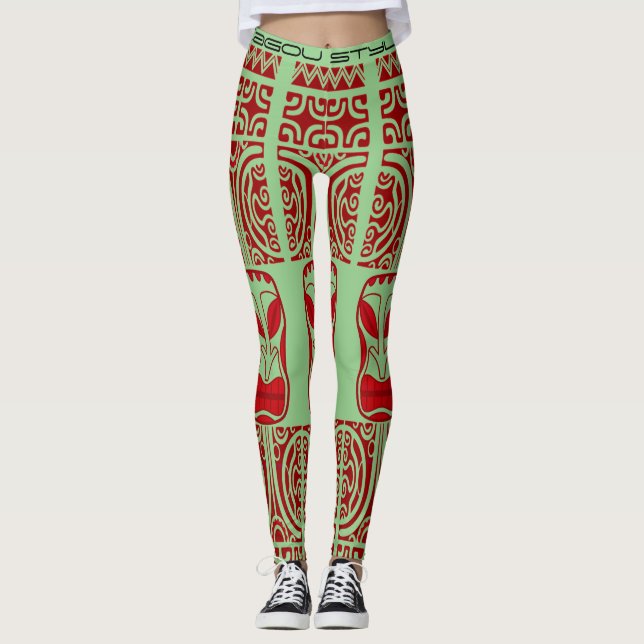 Legging Tribal Tatoo (Framsida)