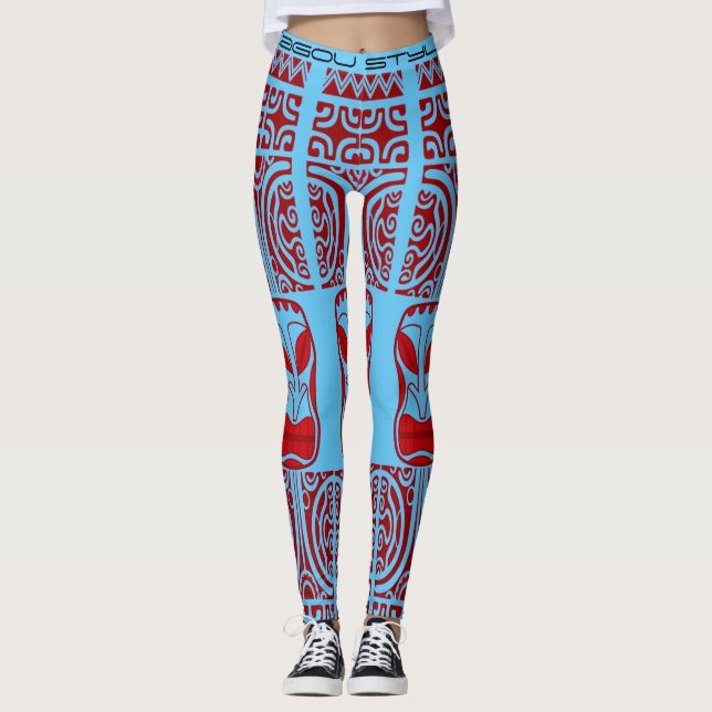 Legging Tribal Tatoo (Framsida)
