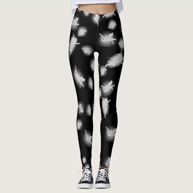 Legging white fary / fée blanche (Framsida)
