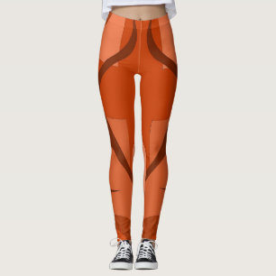 Leggingar med blått avslappnad leggings