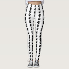 Leggingar med flagga av Korsika Leggings