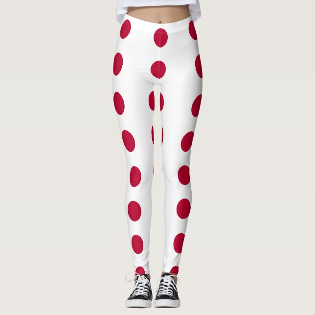 Leggingar med flagga från Japan Leggings (Framsida)