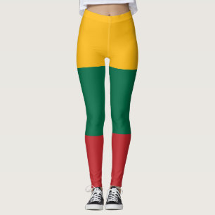 Leggingar med flagga i Litauen Leggings