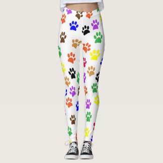 leggingar med kattpotesavtryck leggings