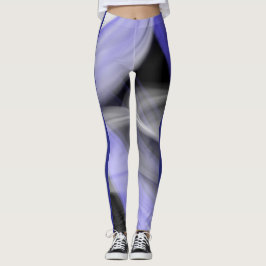Leggings Abstrakt Trend Lavender Violet