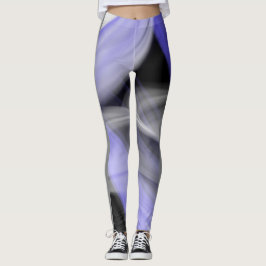 Leggings Abstrakt Trend Lavender Violet