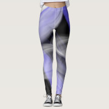 Leggings Abstrakt Trend Lavender Violet