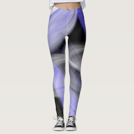 Leggings Abstrakt Trend Lavender Violet