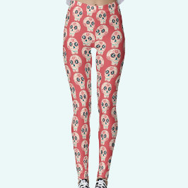 Leggings av mexikanskt socker från Skull Day of th