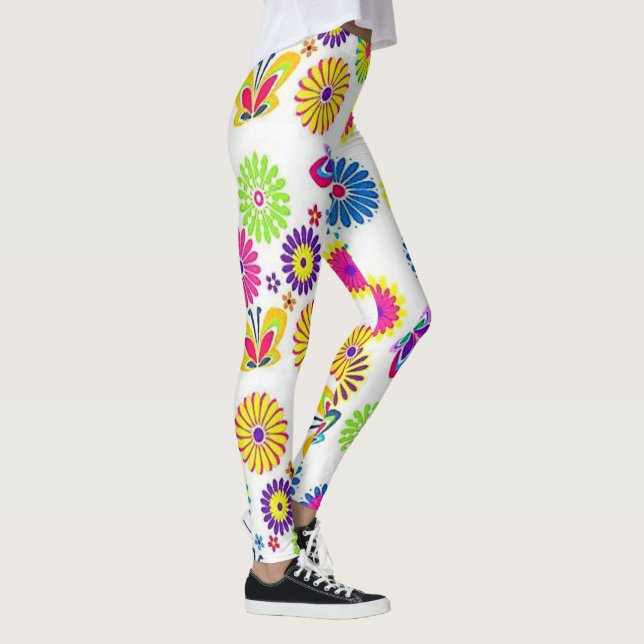 Leggings Blommig (Höger)