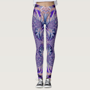 Leggings ~ blue lila ~ Original