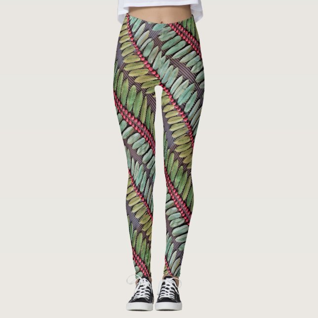 Leggings by BINGALUM Designs "AUTUMN SOLDIERS" (Framsida)