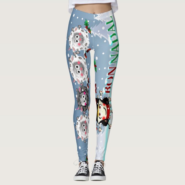 Leggings Caganer Catalunya by Simonsitos (Framsida)