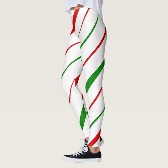 Leggings candy cane Rand (Vänster)