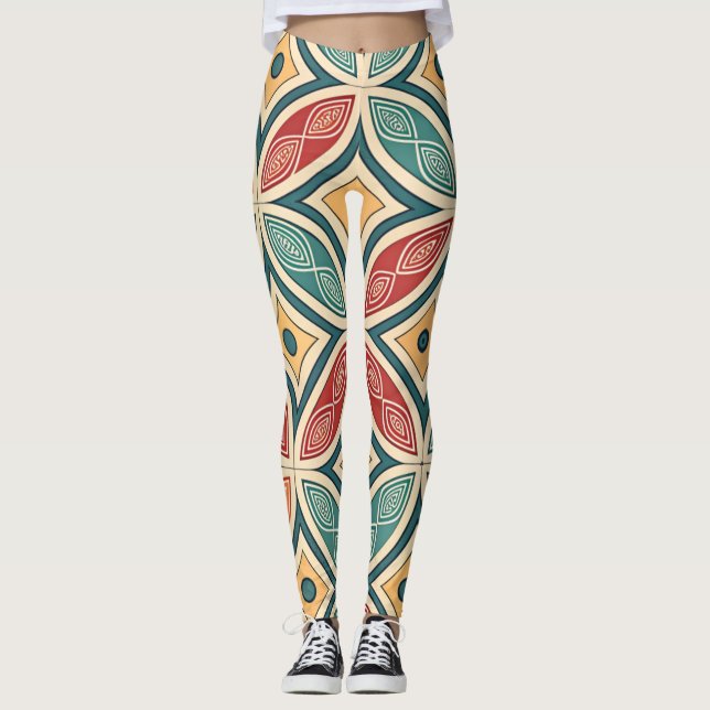 Leggings, colorido, sencillo  leggings (Framsida)