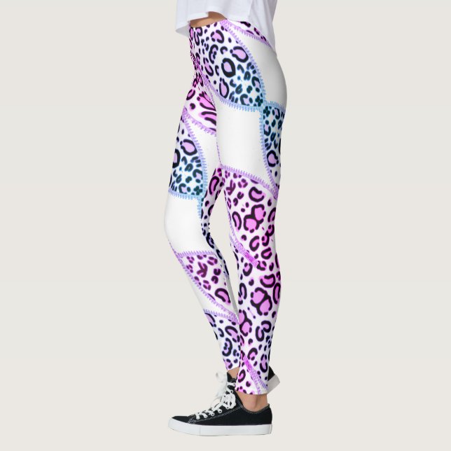 Leggings de leopardo en rosa (Vänster)