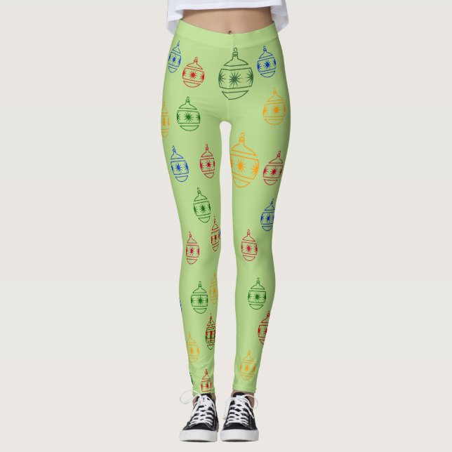 Leggings - Dekorationerna Julgran (Framsida)