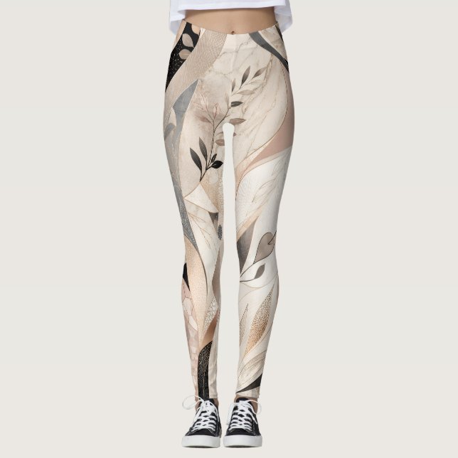 Leggings Deportivos Mujer Estampado Luxury Mosaic (Framsida)
