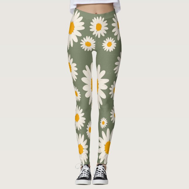 Leggings Det uttrycker blommor och natur (Framsida)