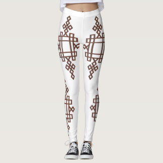Leggings Etiopiska Habesha-kors Leggings – Tradit