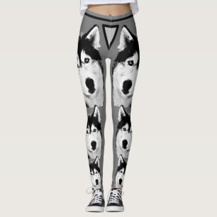 Leggings fantastisk Siberian husky