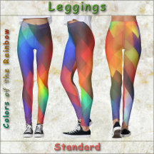 LEGGINGS - Färg i regnbågen
