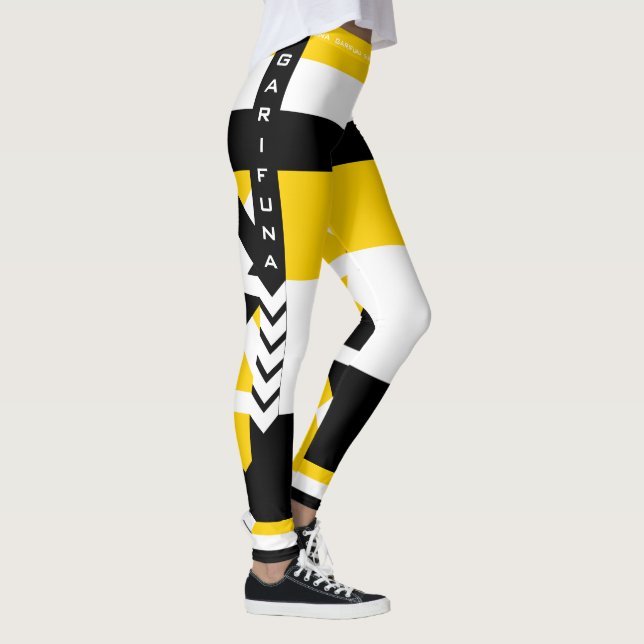 Leggings femme design GARIFUNA (Höger)